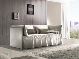 Divano letto You&me mod 6 schienale alto bracciolo alto